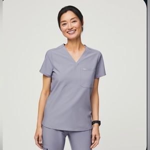 FIGS Catarina Vapor Blue Space Dye XS